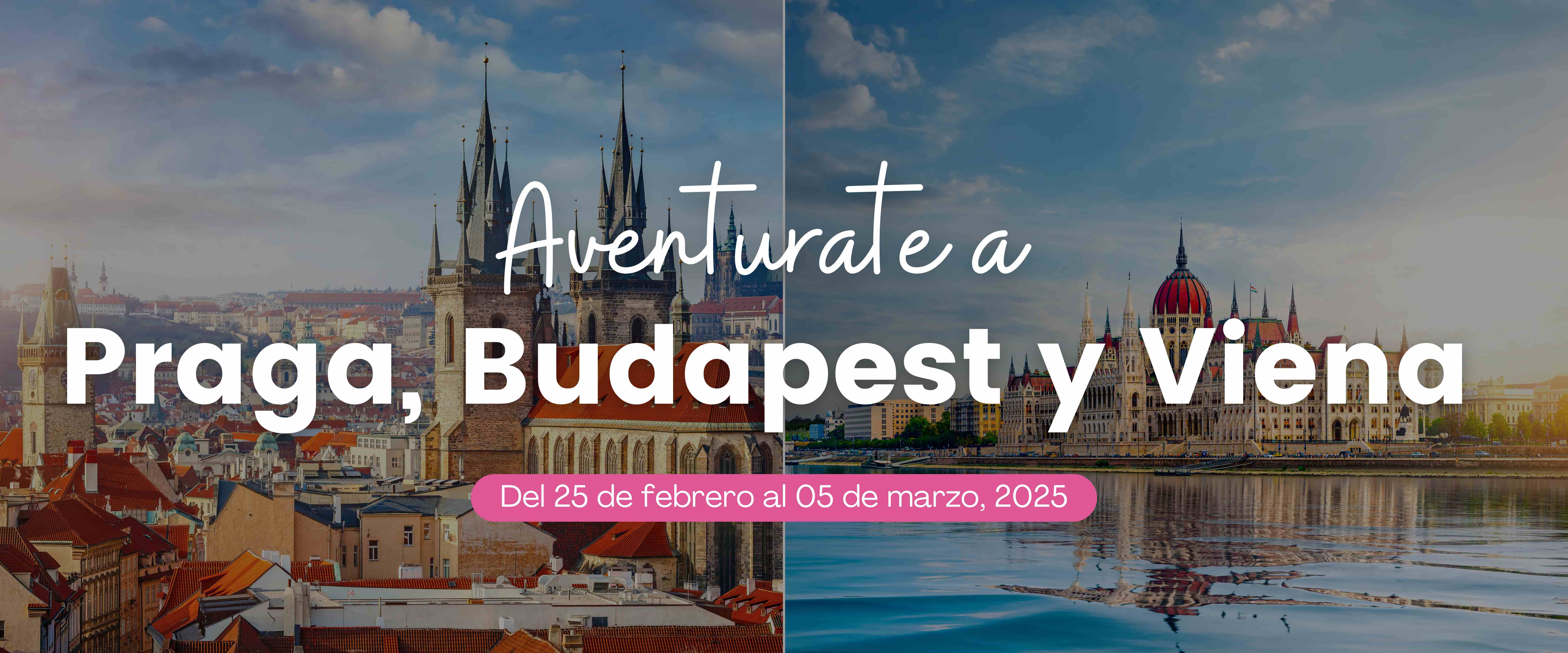 Praga,Budapest y Viena1